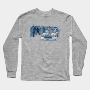 Rally Group B - Peugeot 205 Long Sleeve T-Shirt